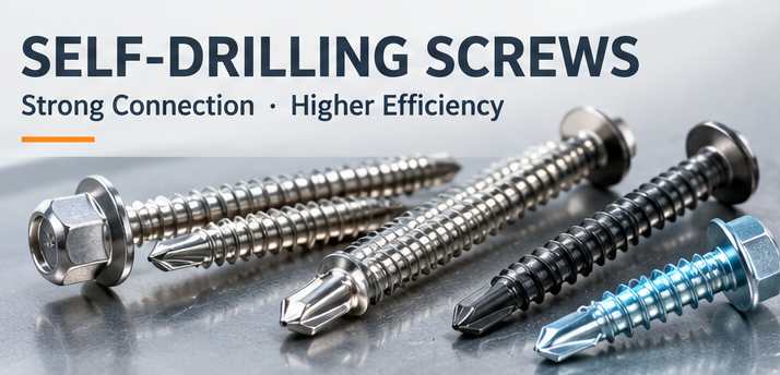 Self-Drilling Screws: Application Fields & Usage Precautions